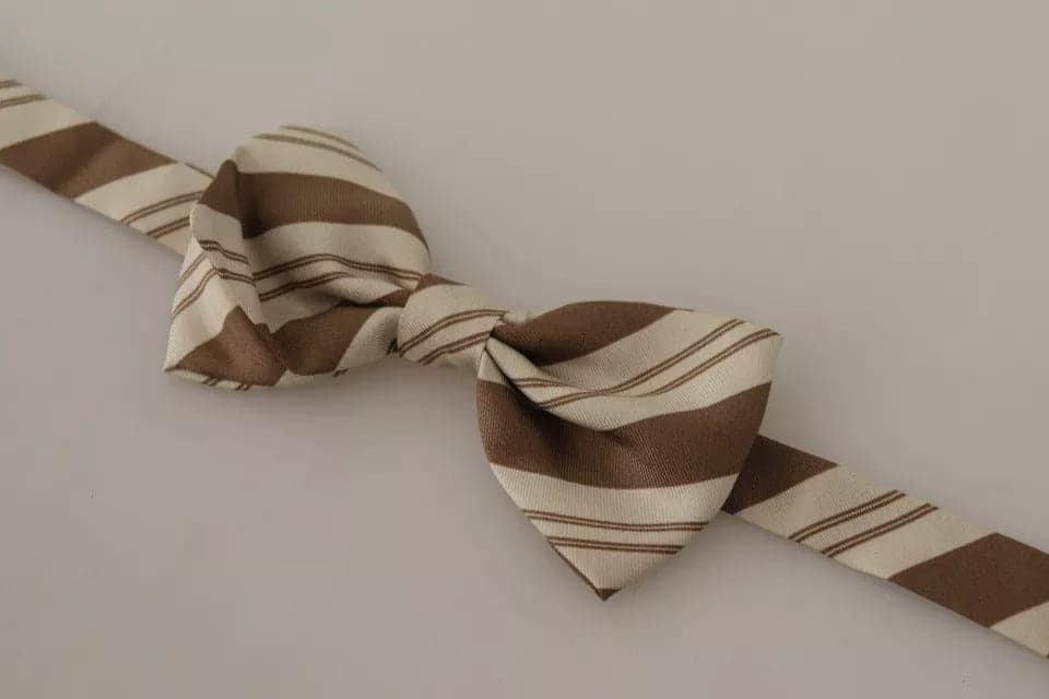 Multicolor Patterned Adjustable Neck Bow Tie Men - 4