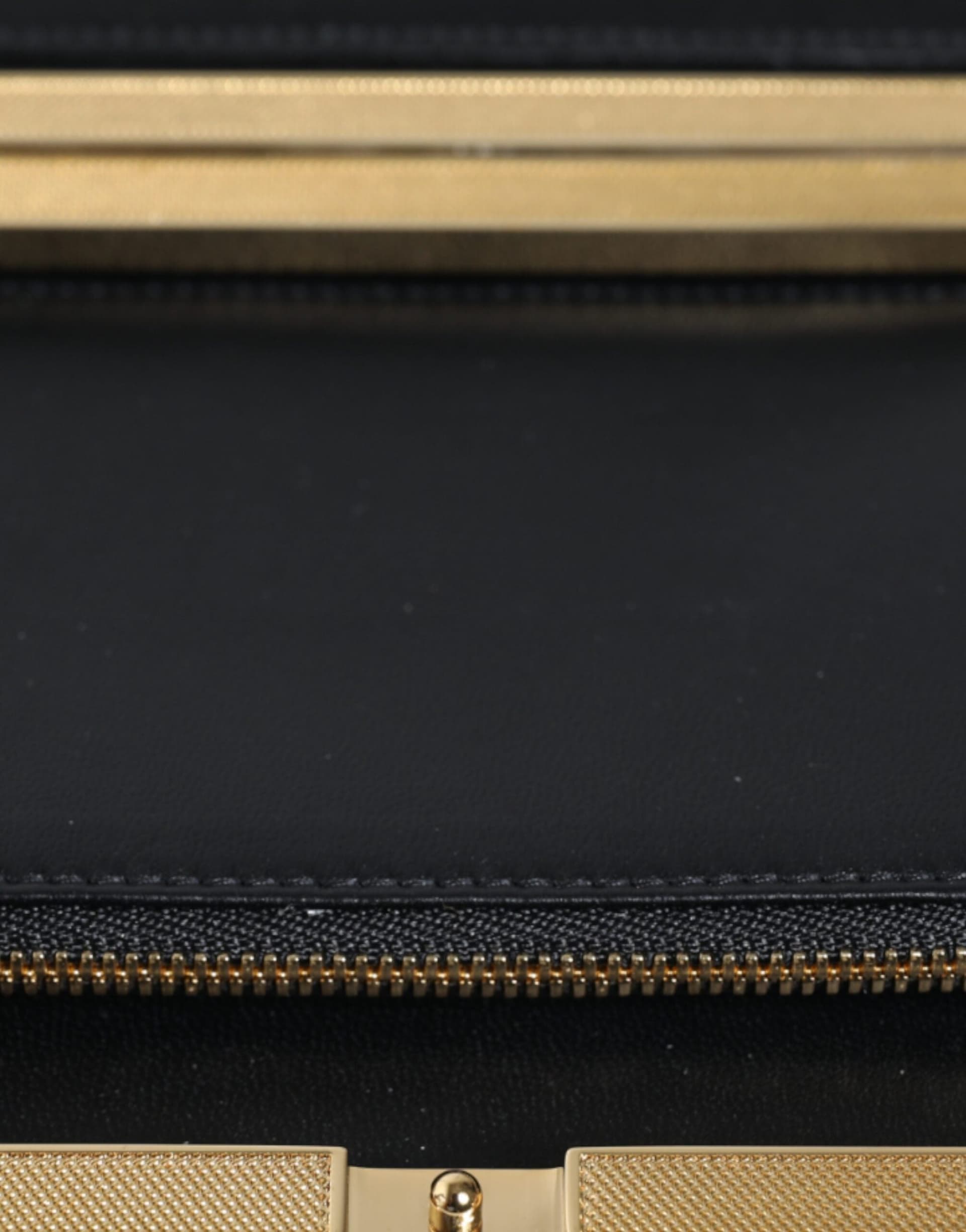 Multicolor Floral Gold Frame Clutch Evening Purse Bag - 8