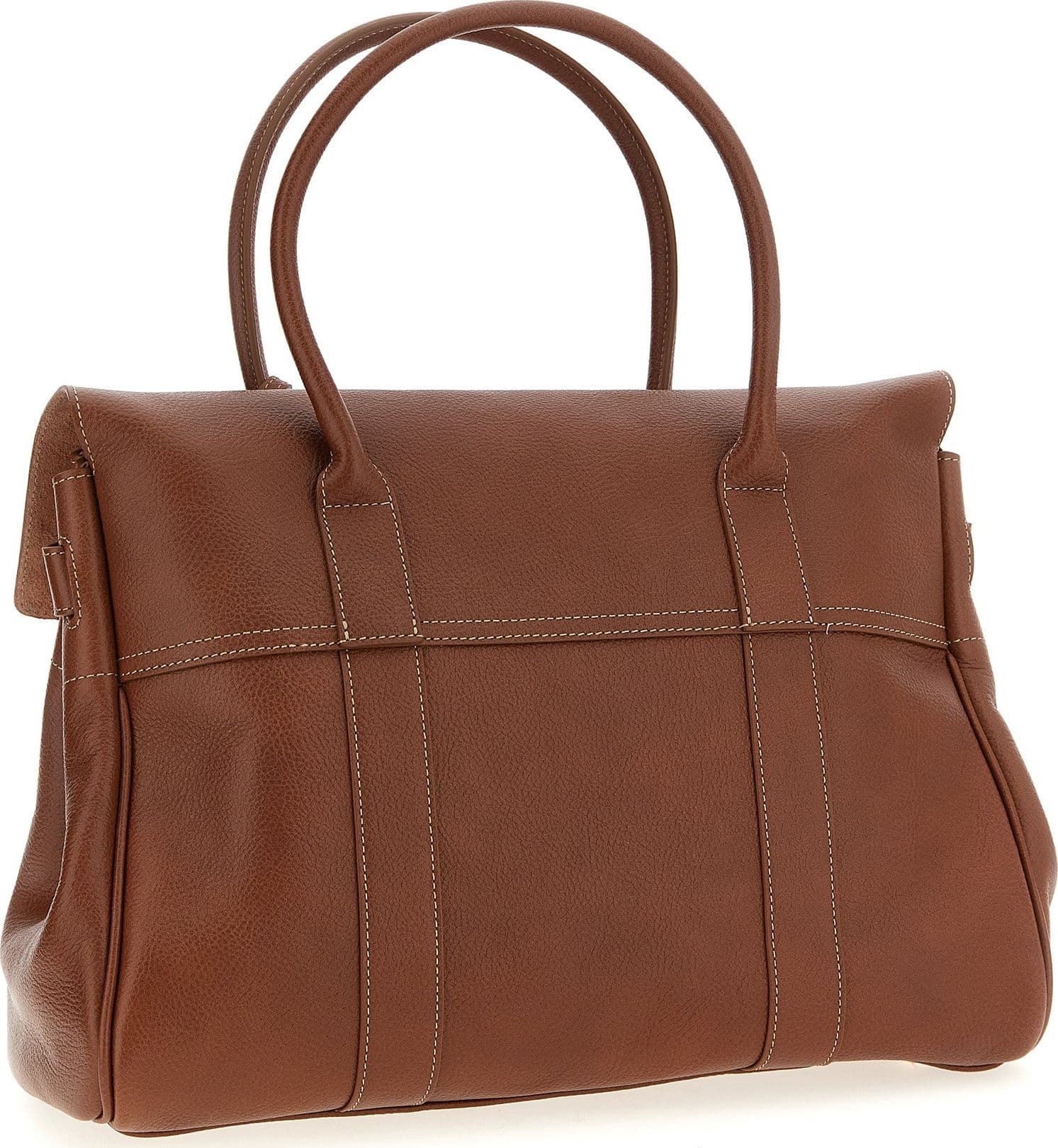 Brown Calfskin Shoulder Bag - 2