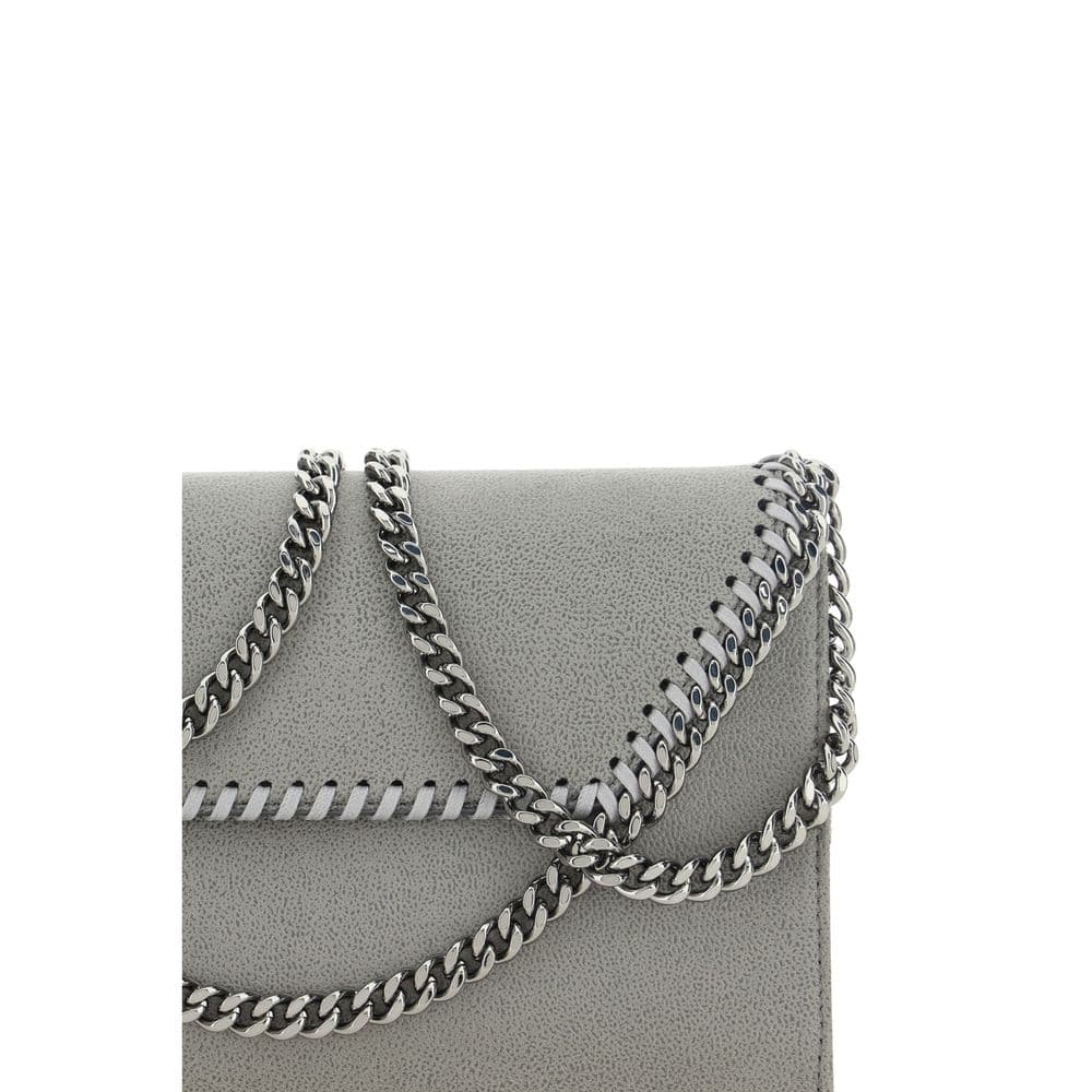 Gray Polyester Shoulder Bag - 4