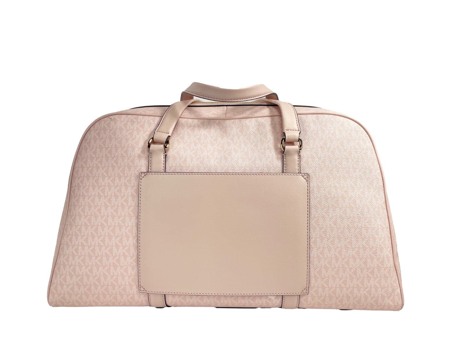 Michael Kors Travel Extra Large Powder Blush PVC Top Zip Weekender Luggage Bag - 3