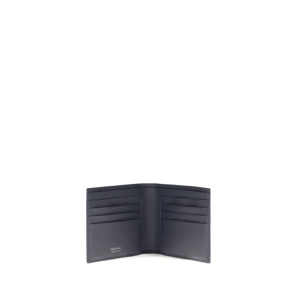 Blue Calf Leather Bos Taurus Wallet - 3