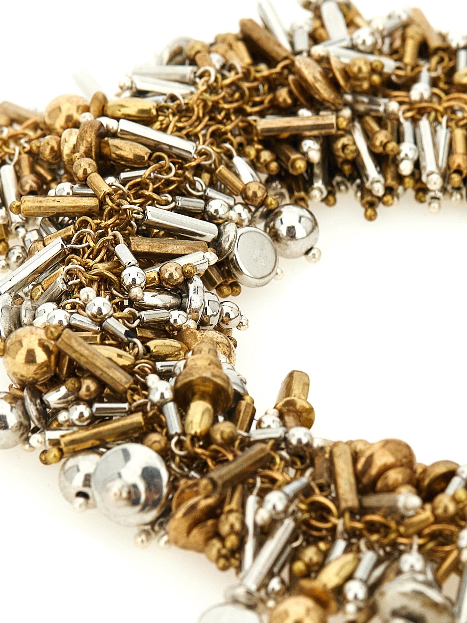 Gold Marabou Necklace - 2