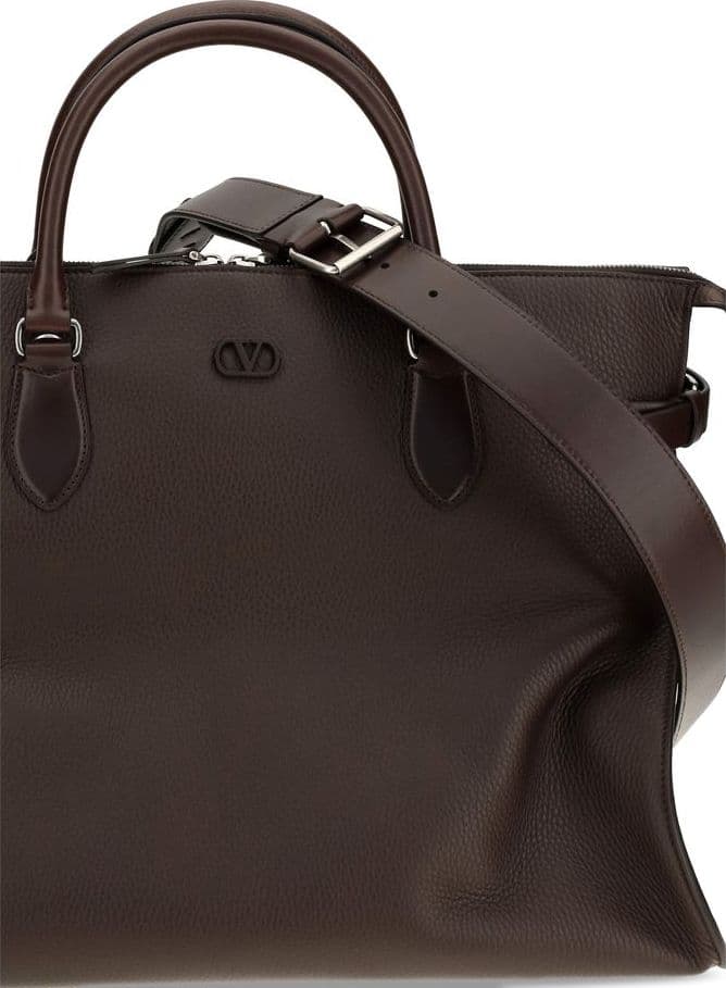 Brown Calf Leather Bos Taurus Handbag - 4