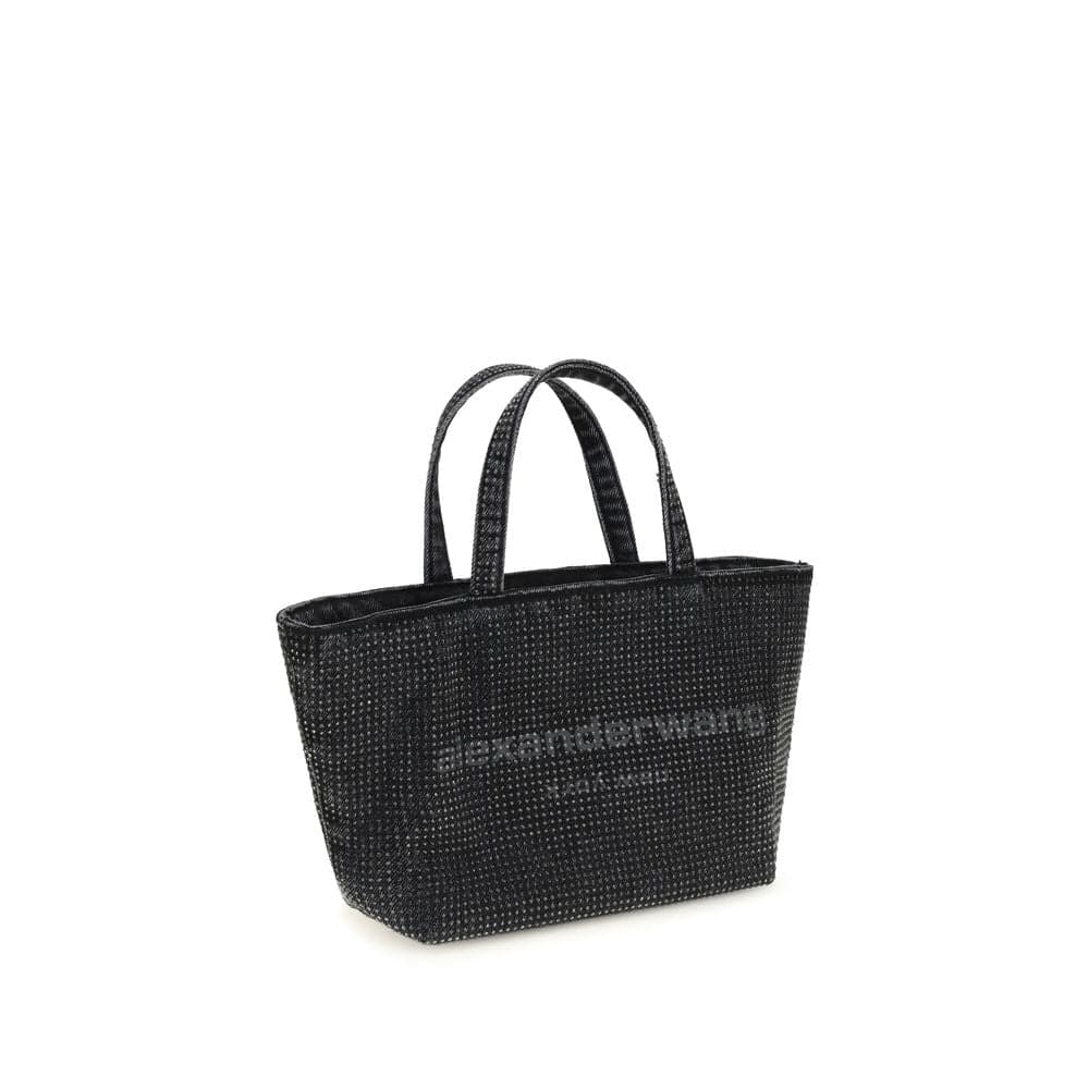 Gray Cotton Shoulder Bag - 2