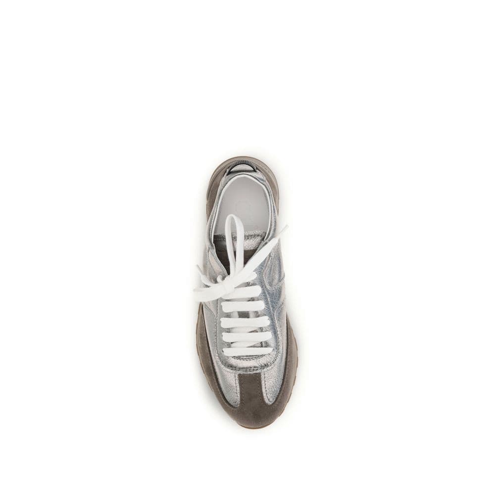 Multicolor Calf Leather Bos Taurus Athletic Sneakers - 4