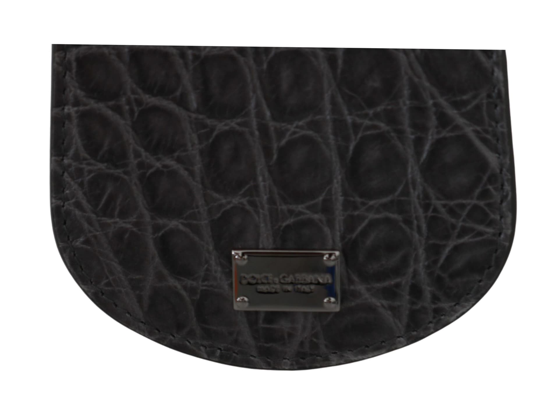 Gray Exotic Skin Condom Case Holder Pocket Wallet - 4