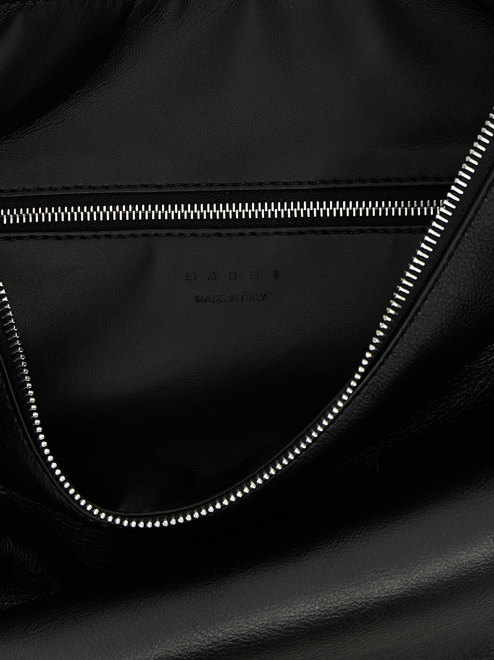 Black Calfskin Shoulder Bag - 4