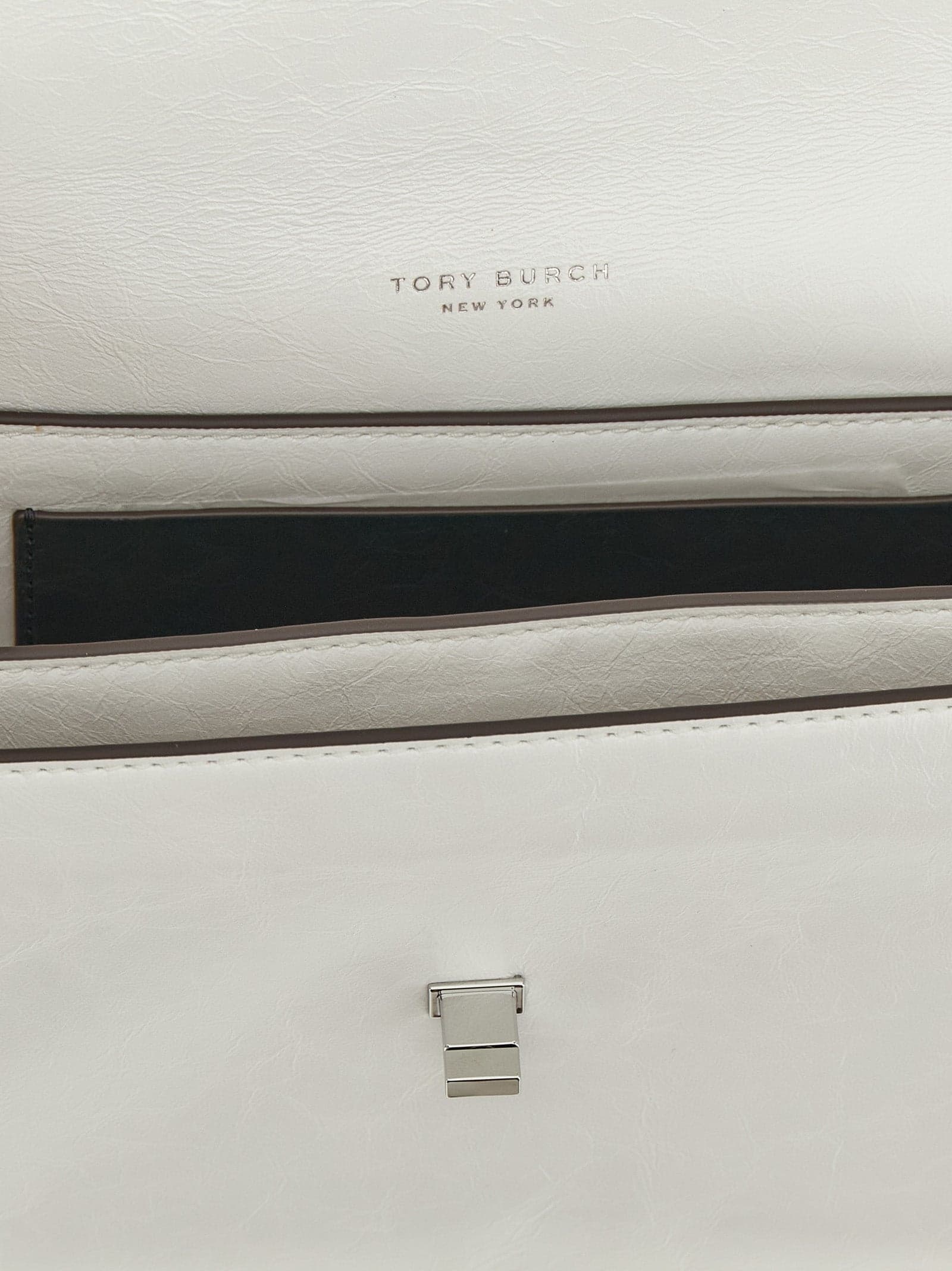 White Lamb Leather Shoulder Bag - 4