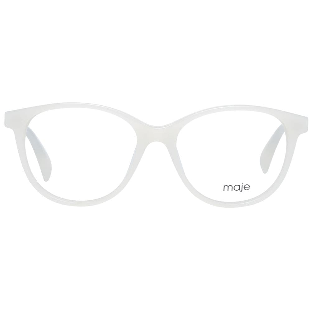 Cream Plastic Glasses (Frames) - 2