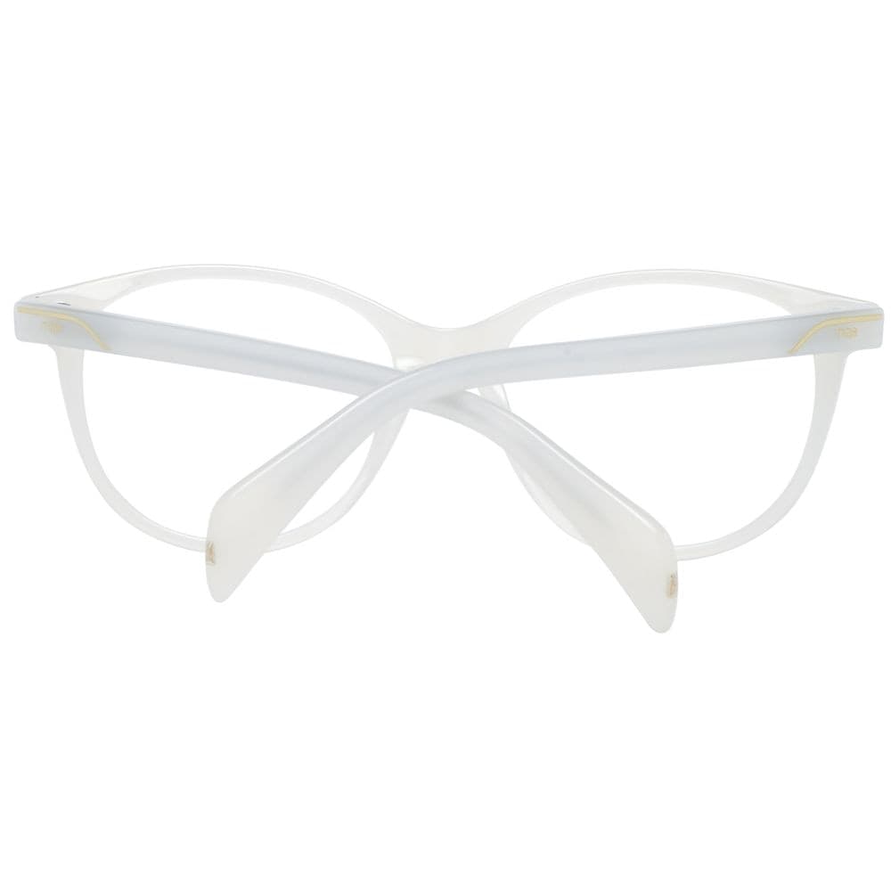 Cream Plastic Glasses (Frames) - 3