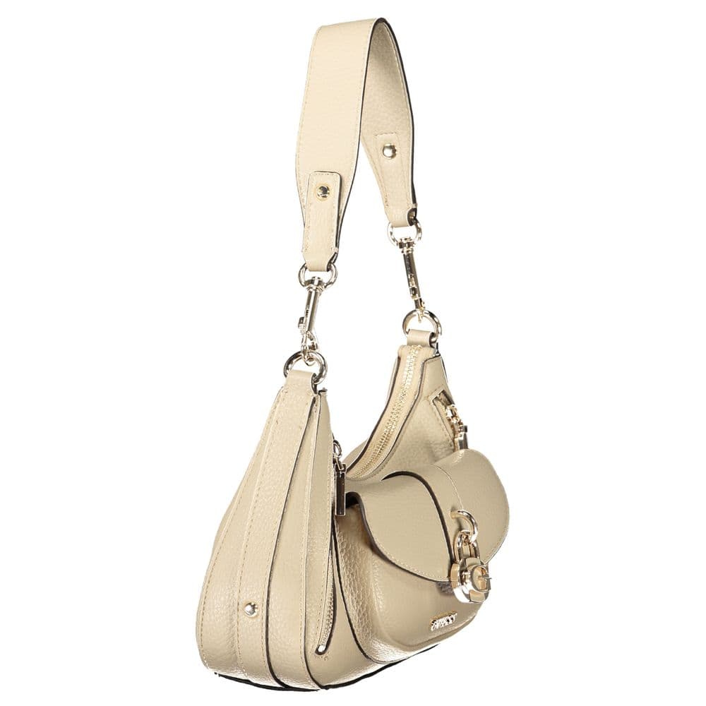 Black Polyurethane Women's Handbag - 3