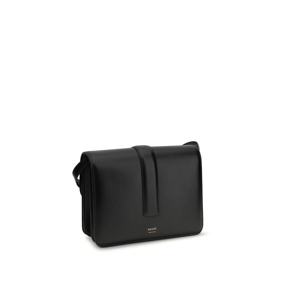 Black Calf Leather Bos Taurus Shoulder Bag - 3