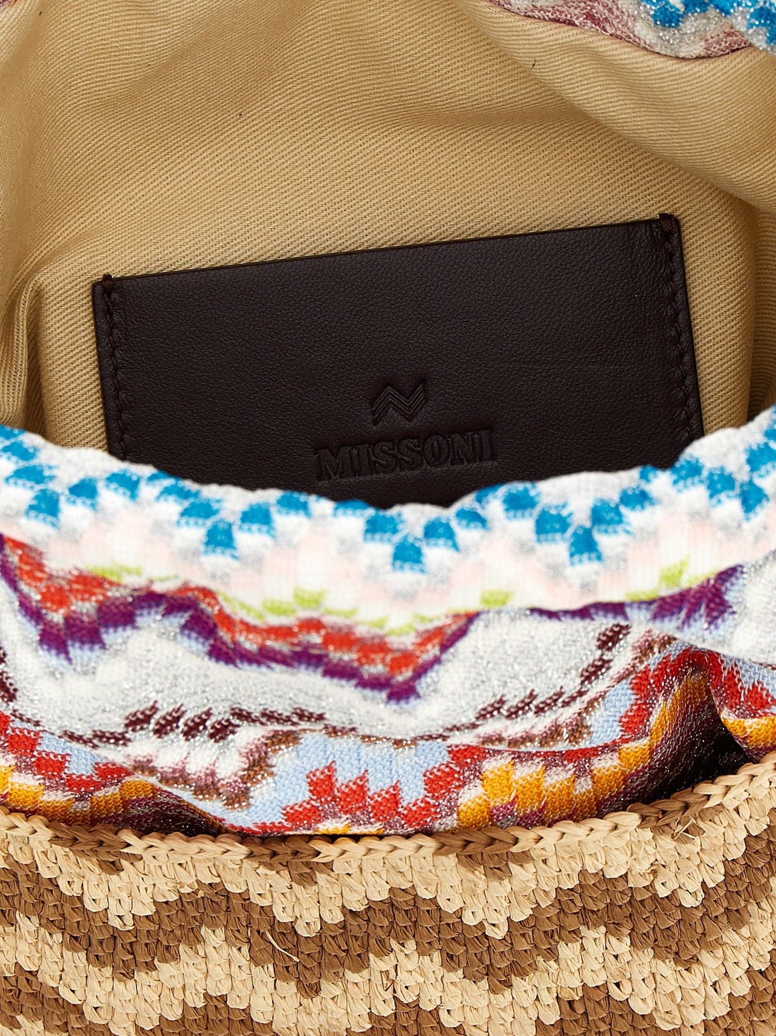 Multicolor Cotton Crossbody Bag - 4