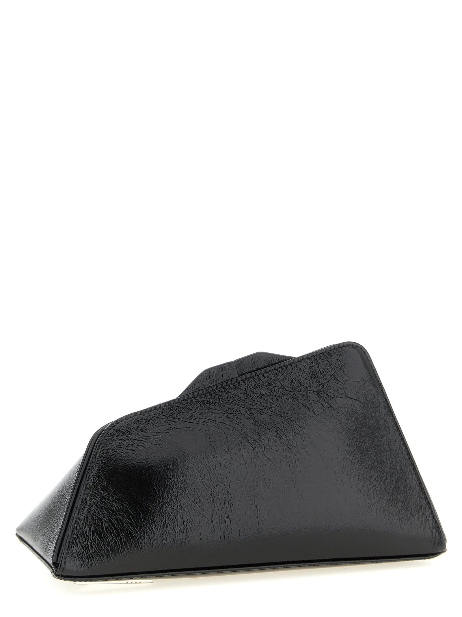 Black Calfskin Clutch Bag - 2
