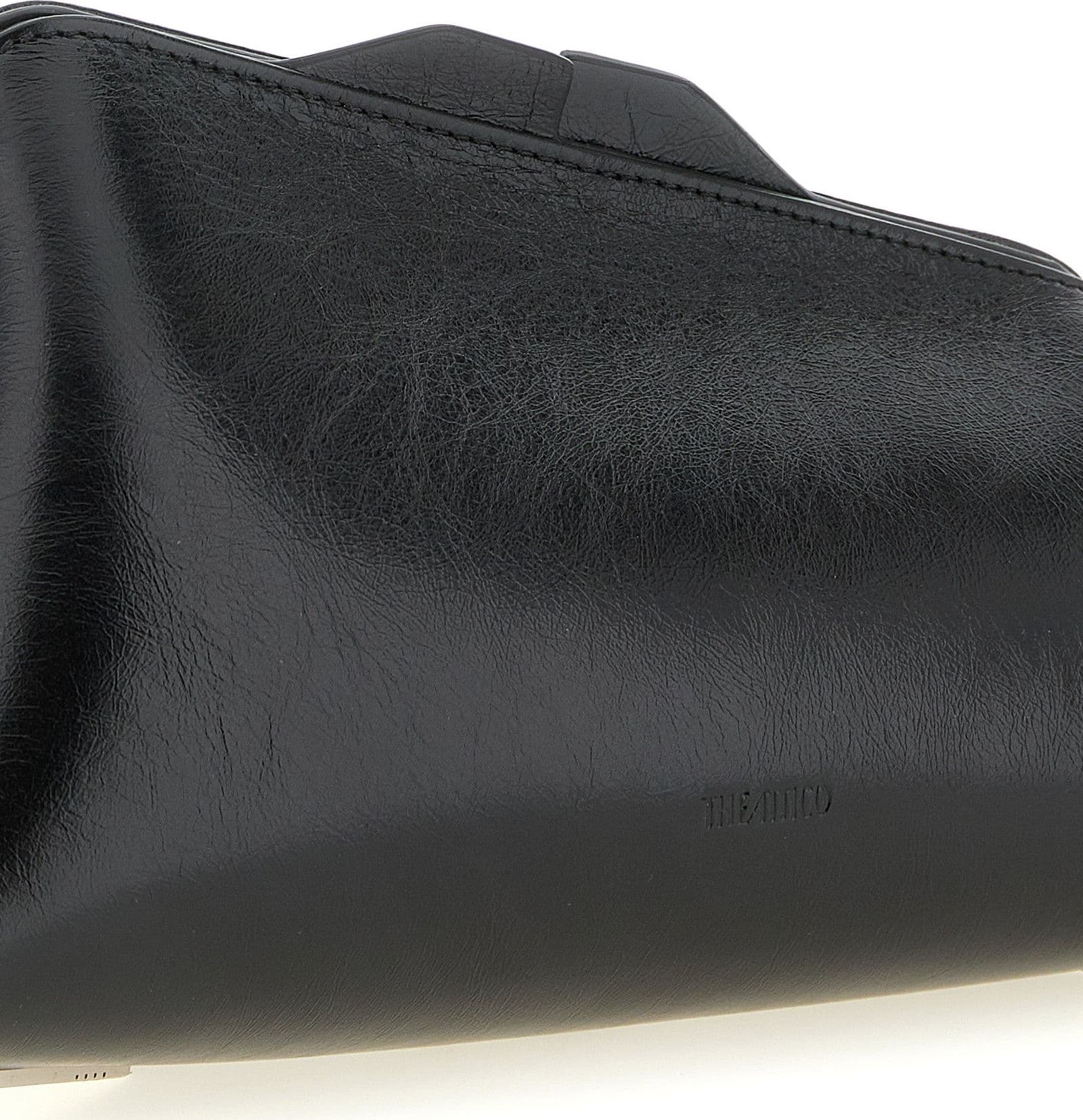 Black Calfskin Clutch Bag - 3