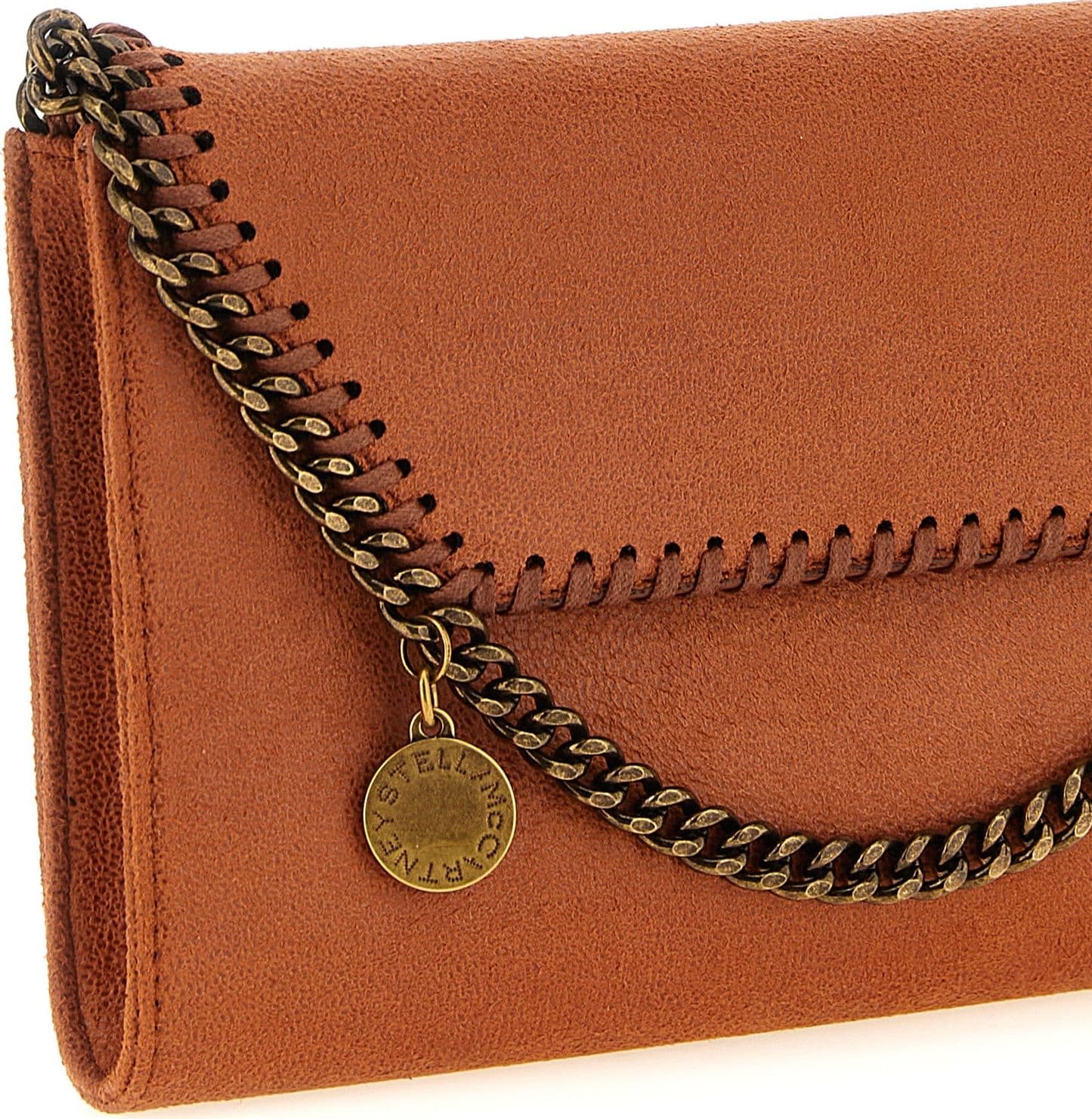 Orange Polyester Crossbody Bag - 3