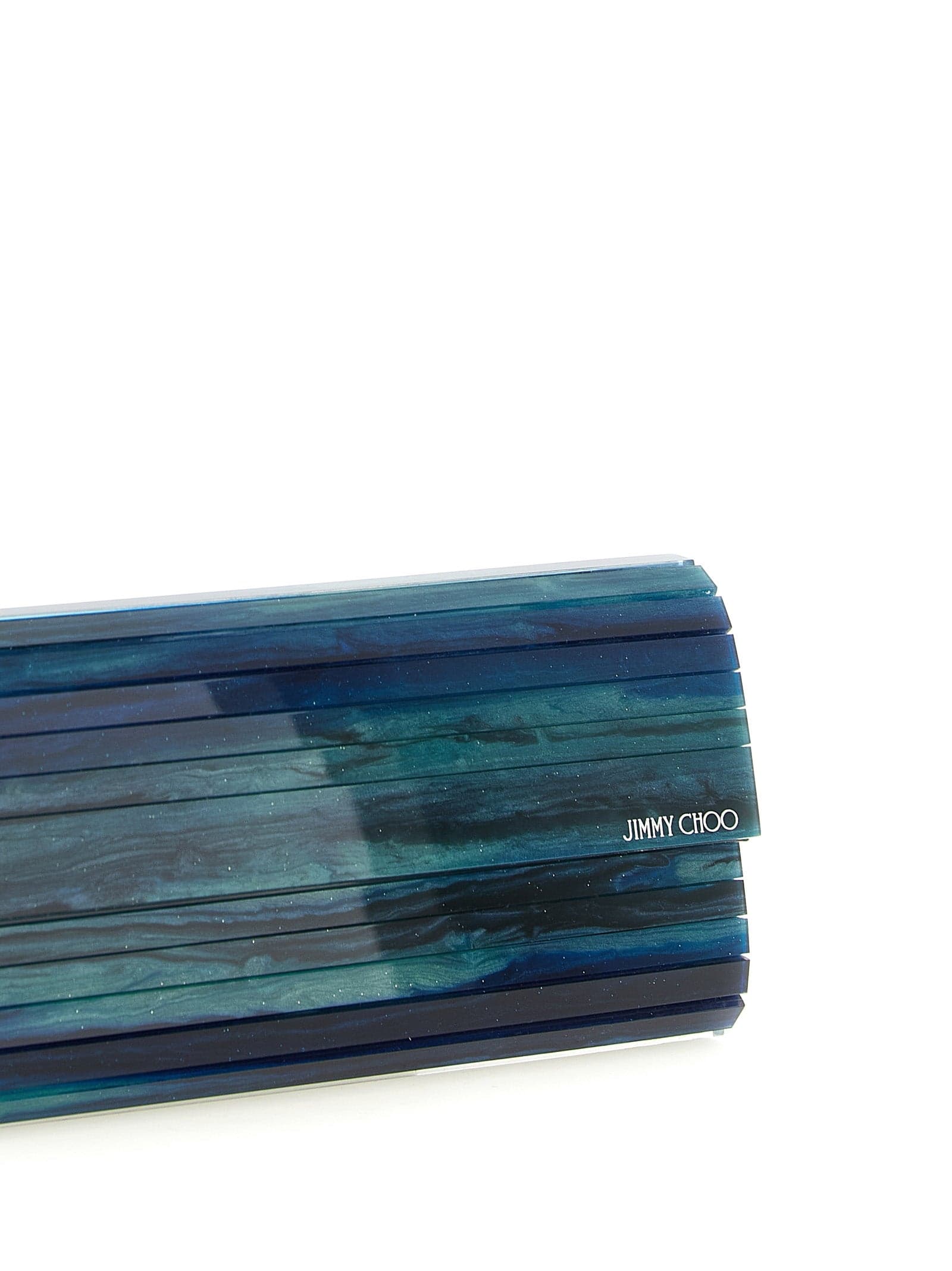 Bicolor Polyester Clutch Bag - 3