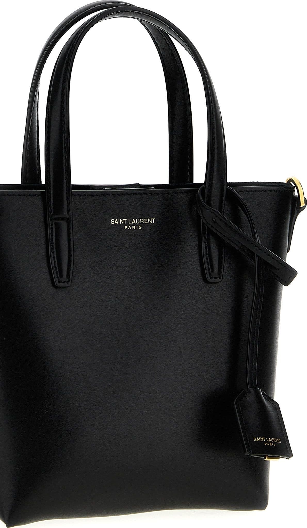 Black Calfskin Tote Bag - 3