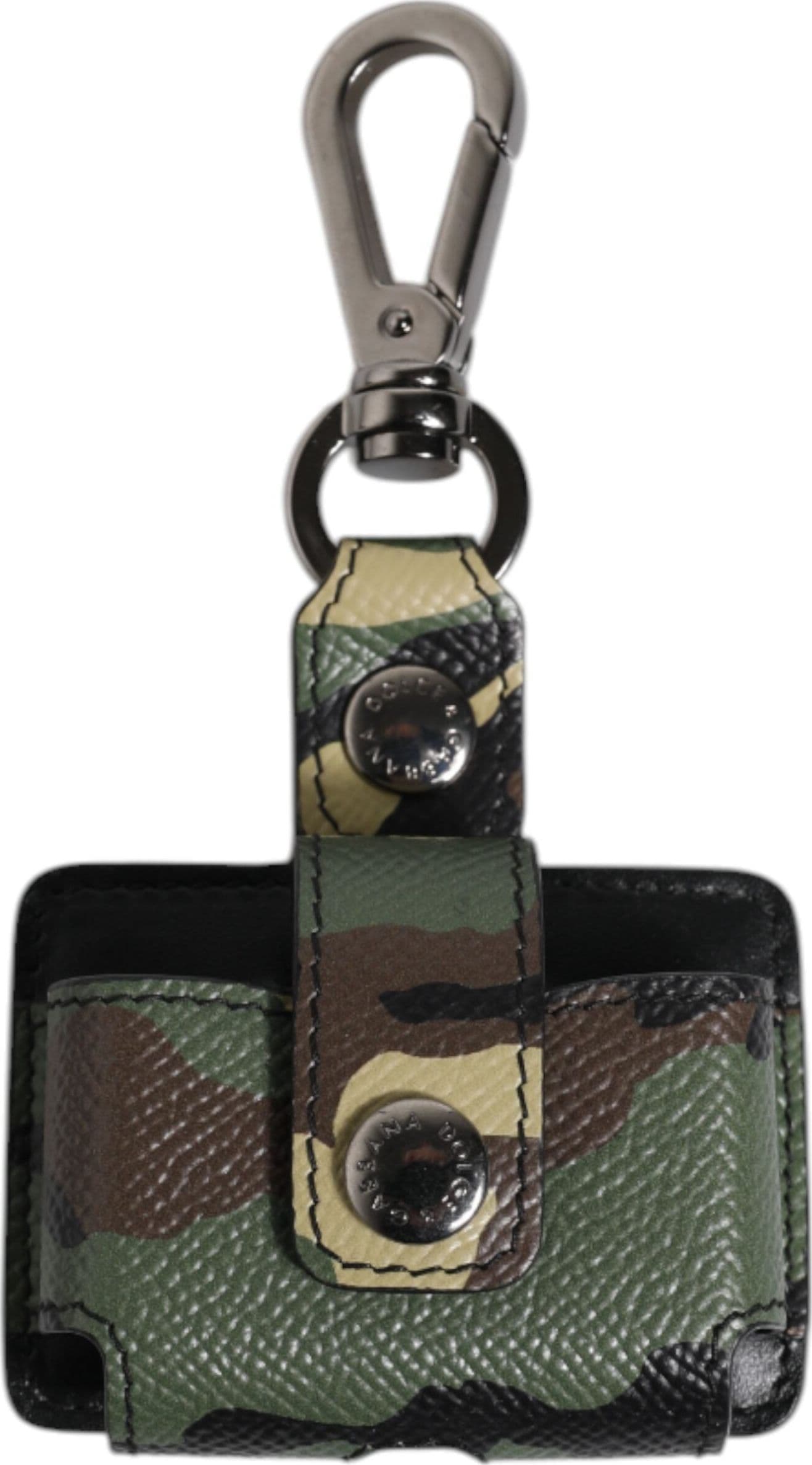 Multicolor Camouflage Leather Airpods Case - 2