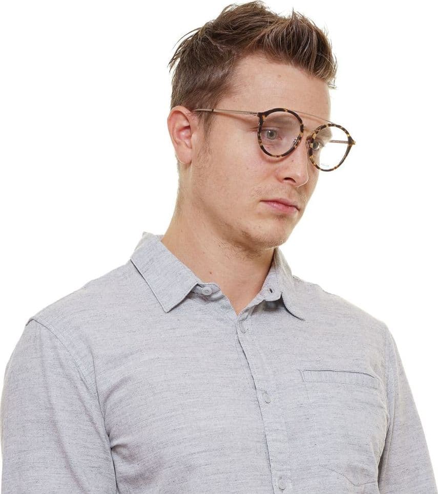 Brown Metal & Plastic Glasses (Frames) - 4