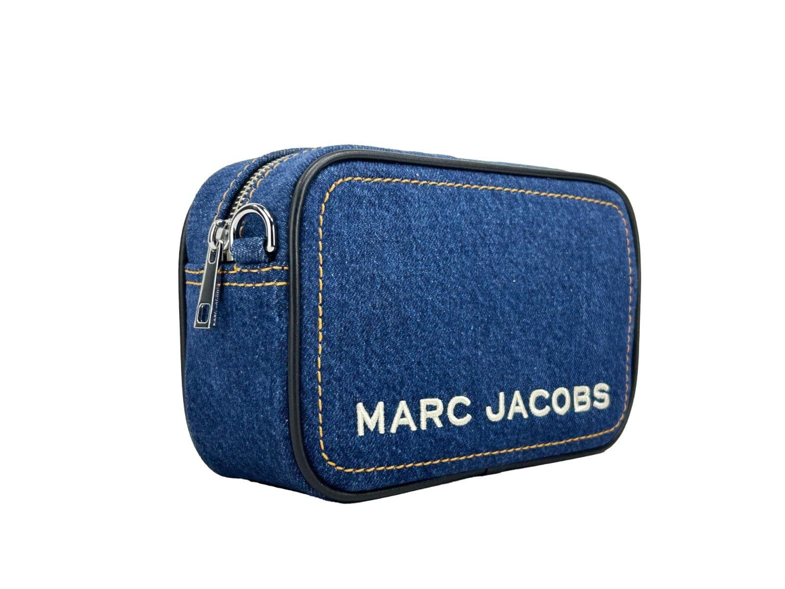 Marc Jacobs Flash Denim Camera Crossbody Bag Purse - 2