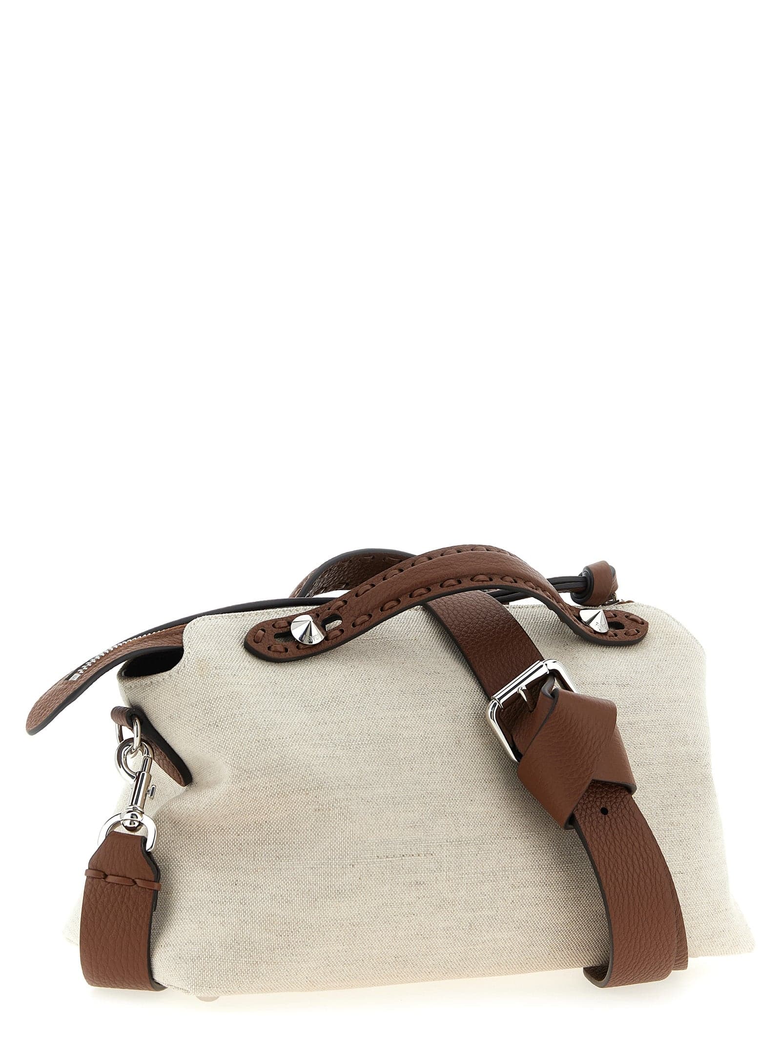 Beige Polyethylene Handbag - 2