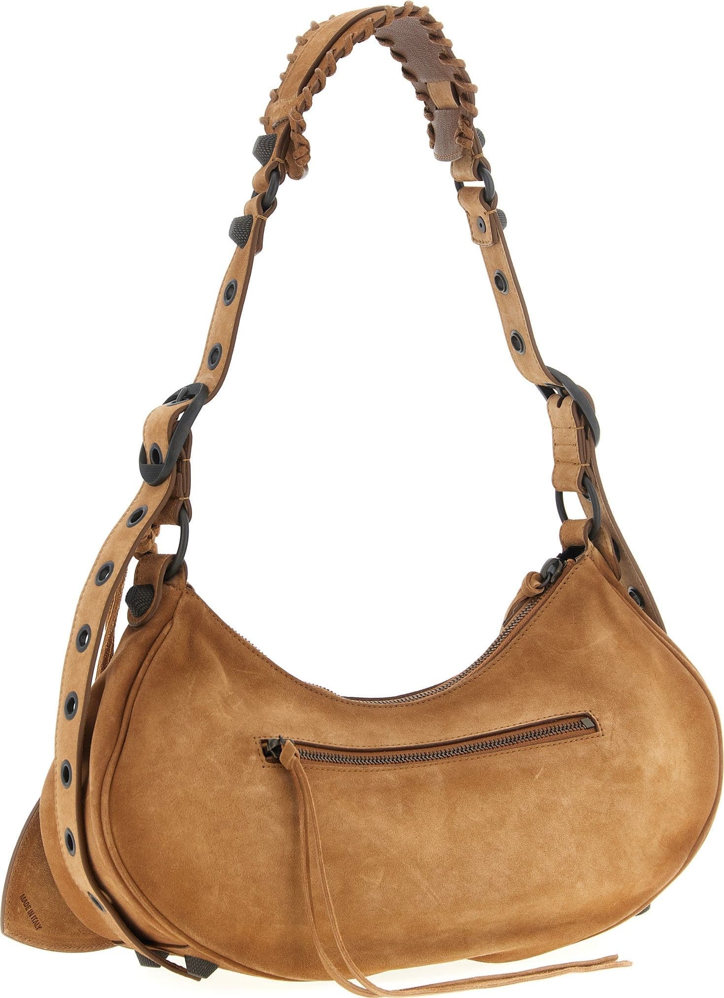 Brown Calfskin Shoulder Bag - 2