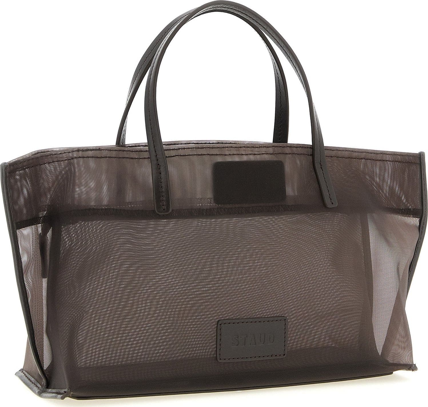 Brown Polyamide Tote Bag - 2