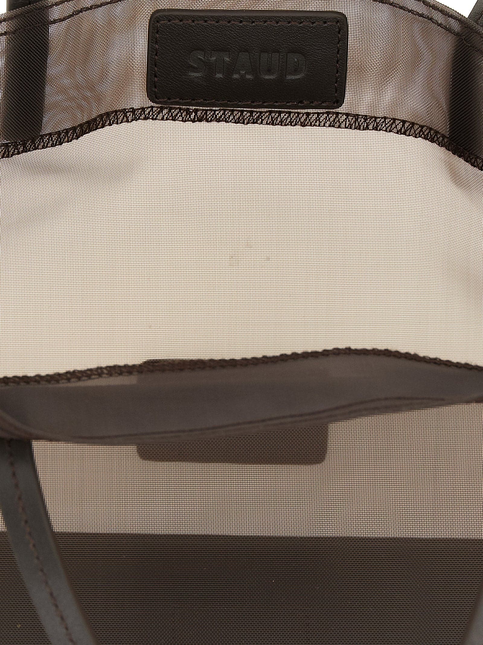 Brown Polyamide Tote Bag - 4