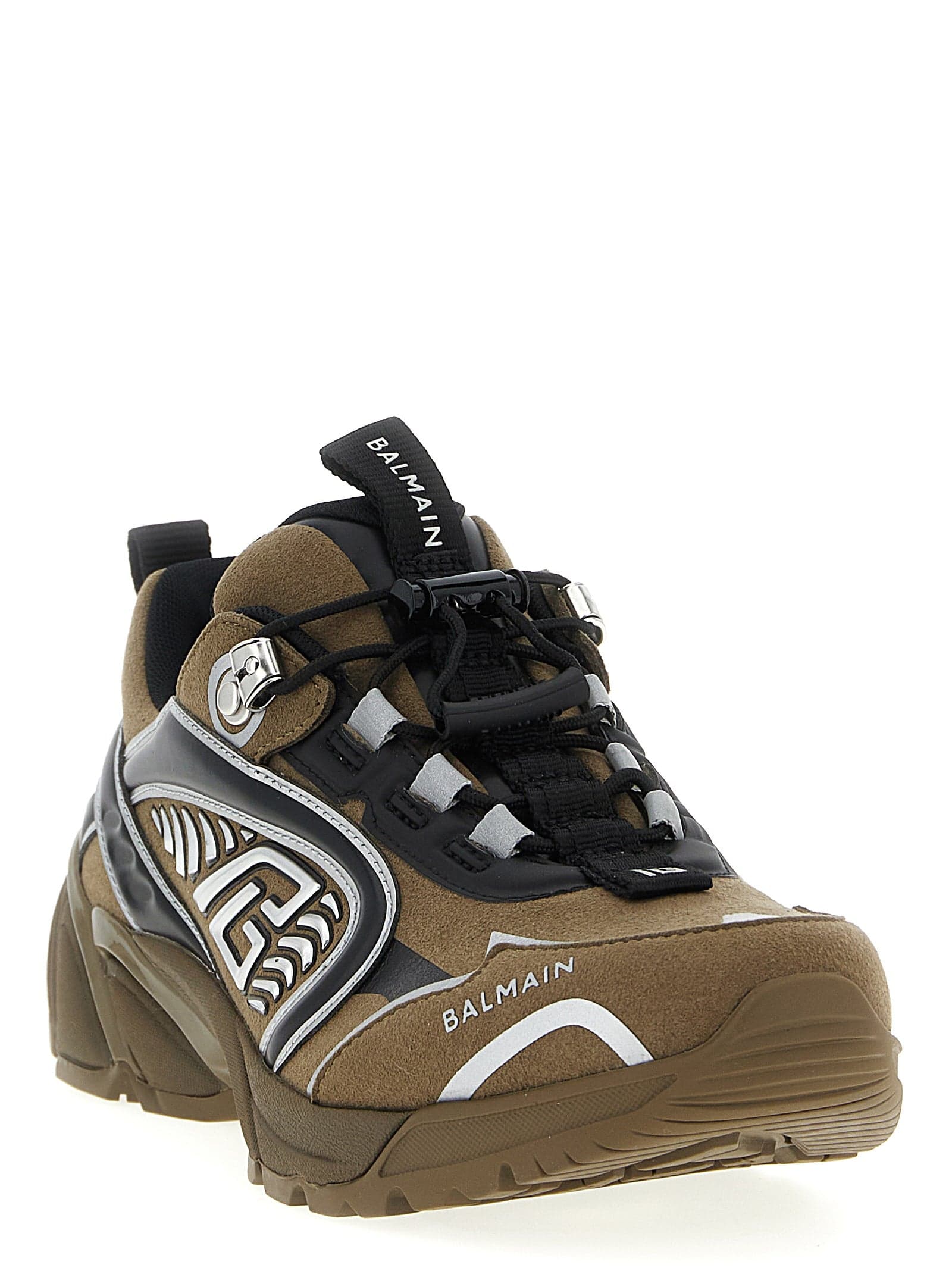 Bicolor Polyethylene Athletic Sneakers - 2