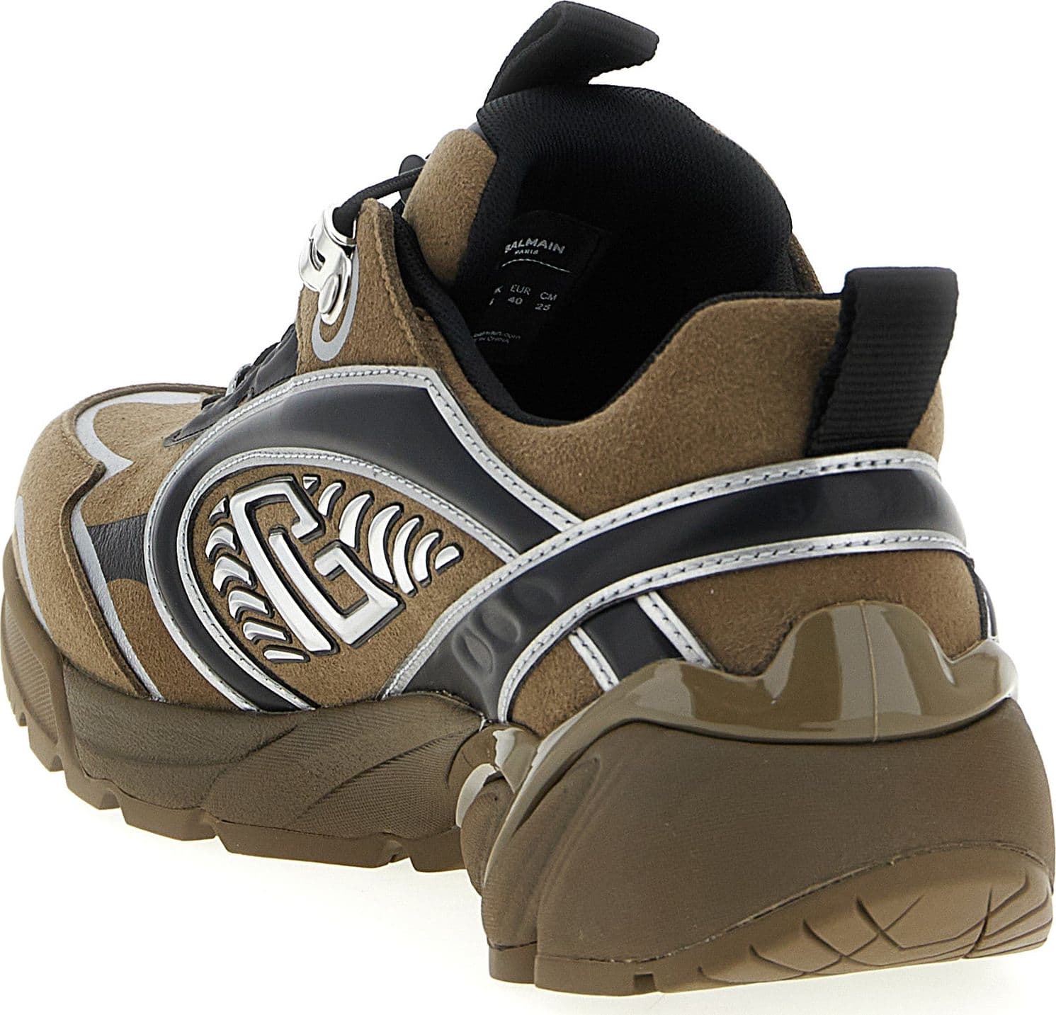 Bicolor Polyethylene Athletic Sneakers - 3