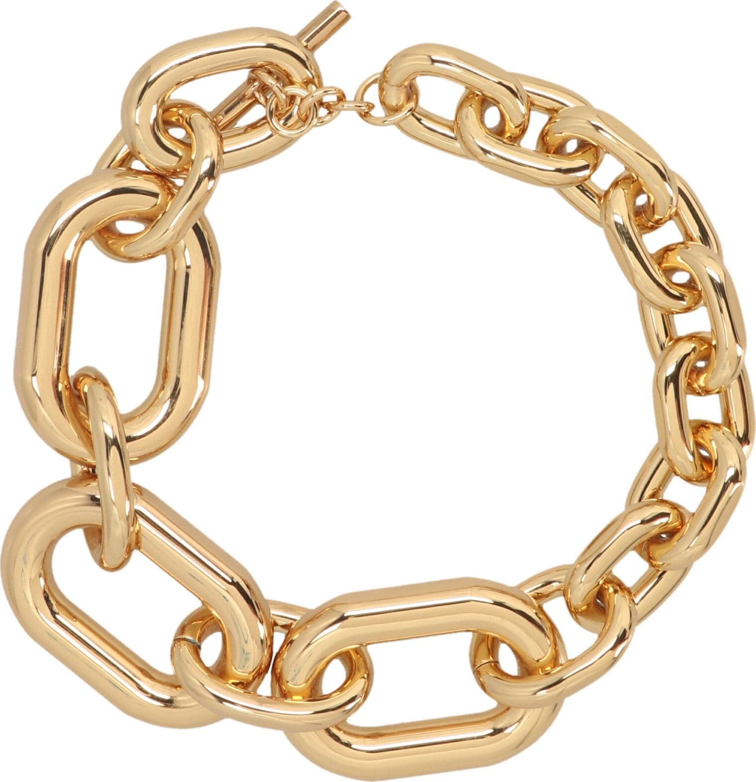 Gold Aluminum Necklace - 2