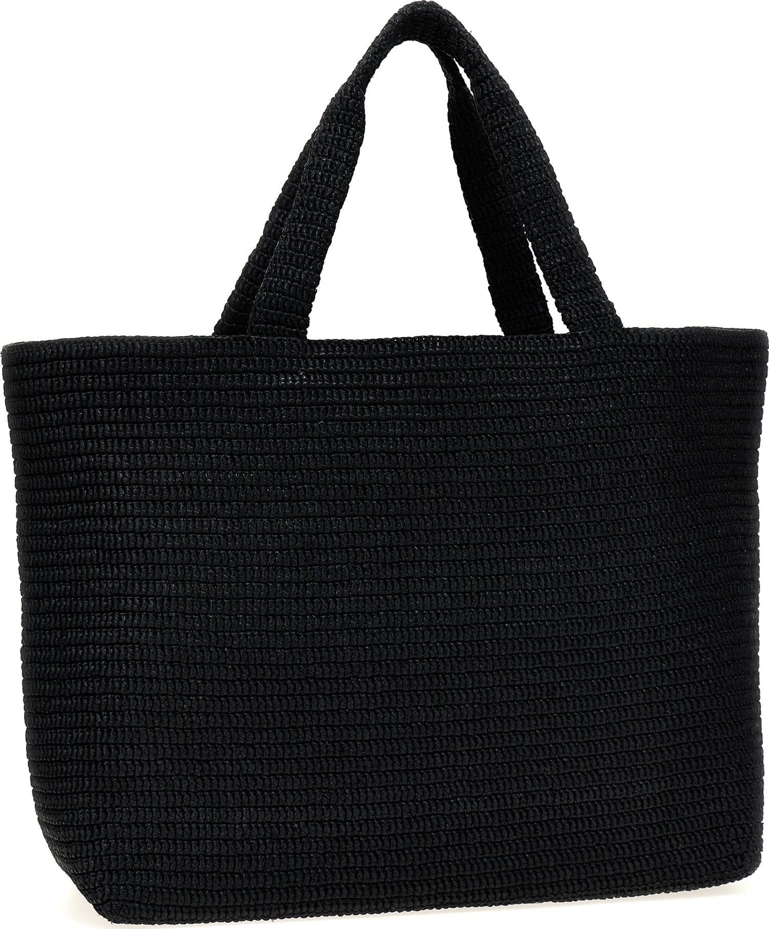 Black Viscose Tote Bag - 2