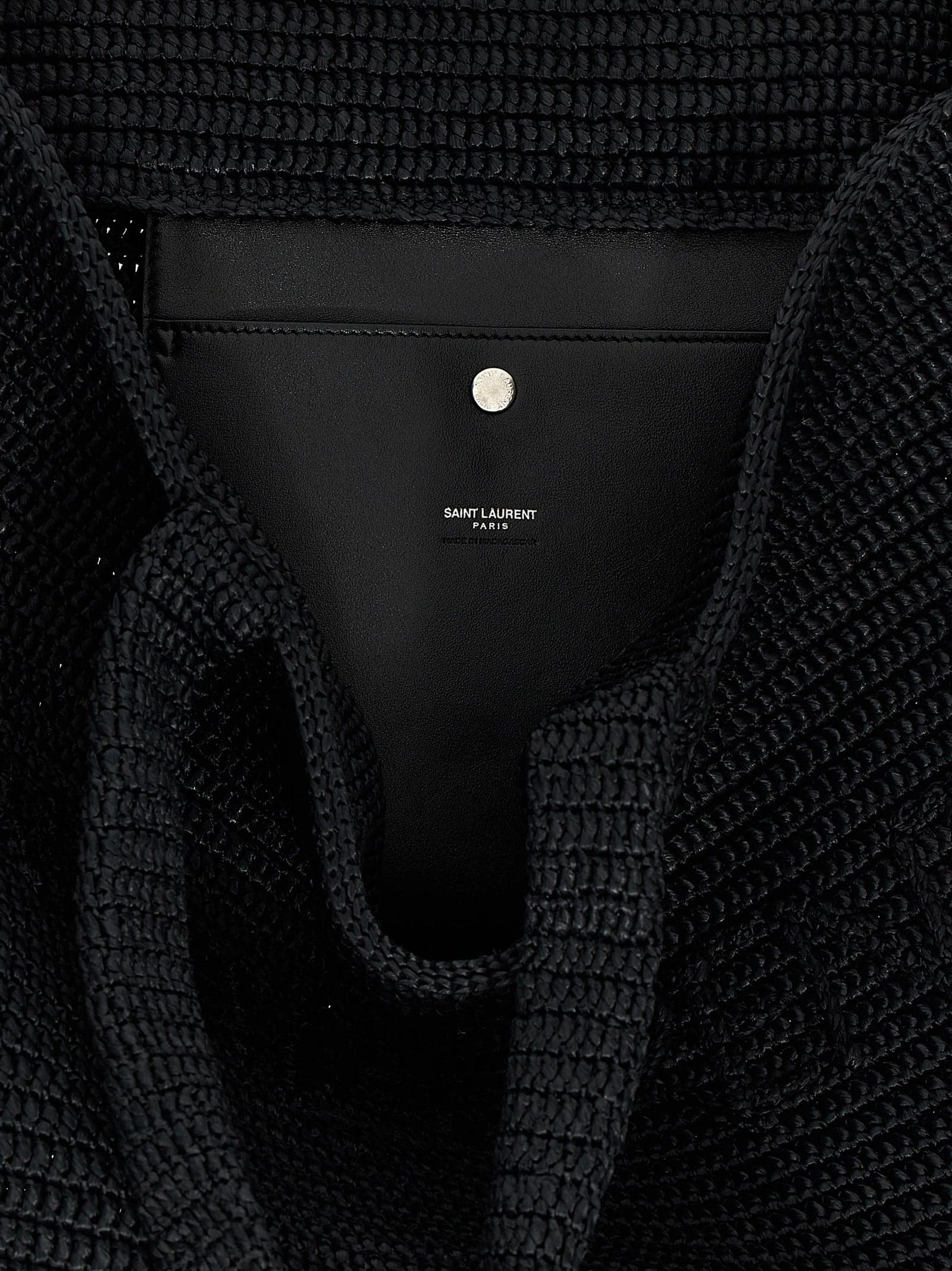 Black Viscose Tote Bag - 4