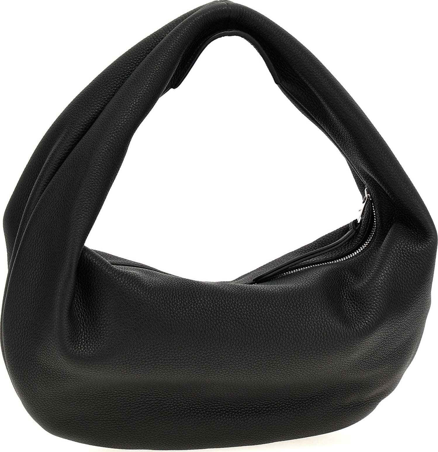 Black Calfskin Shoulder Bag - 2