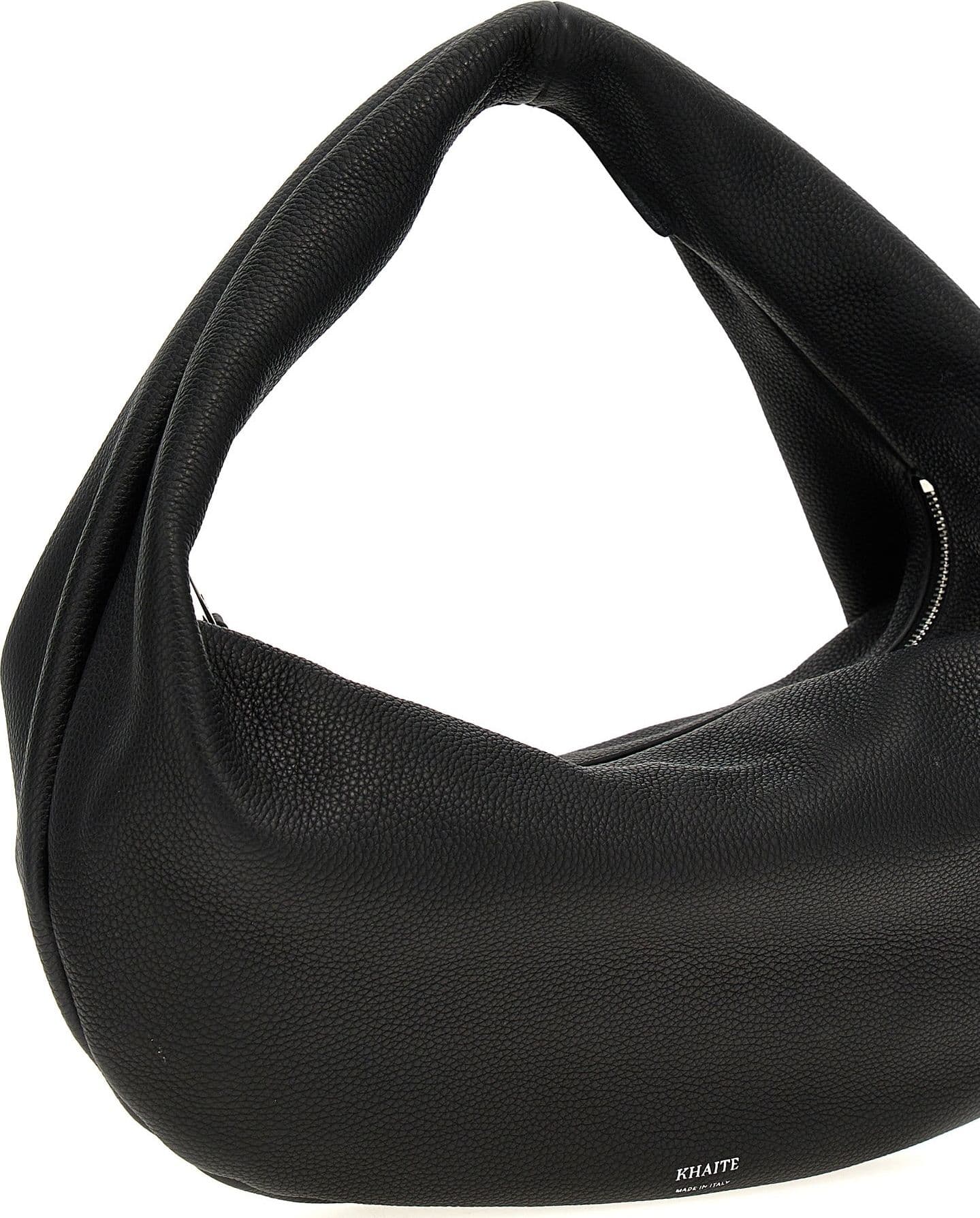 Black Calfskin Shoulder Bag - 3