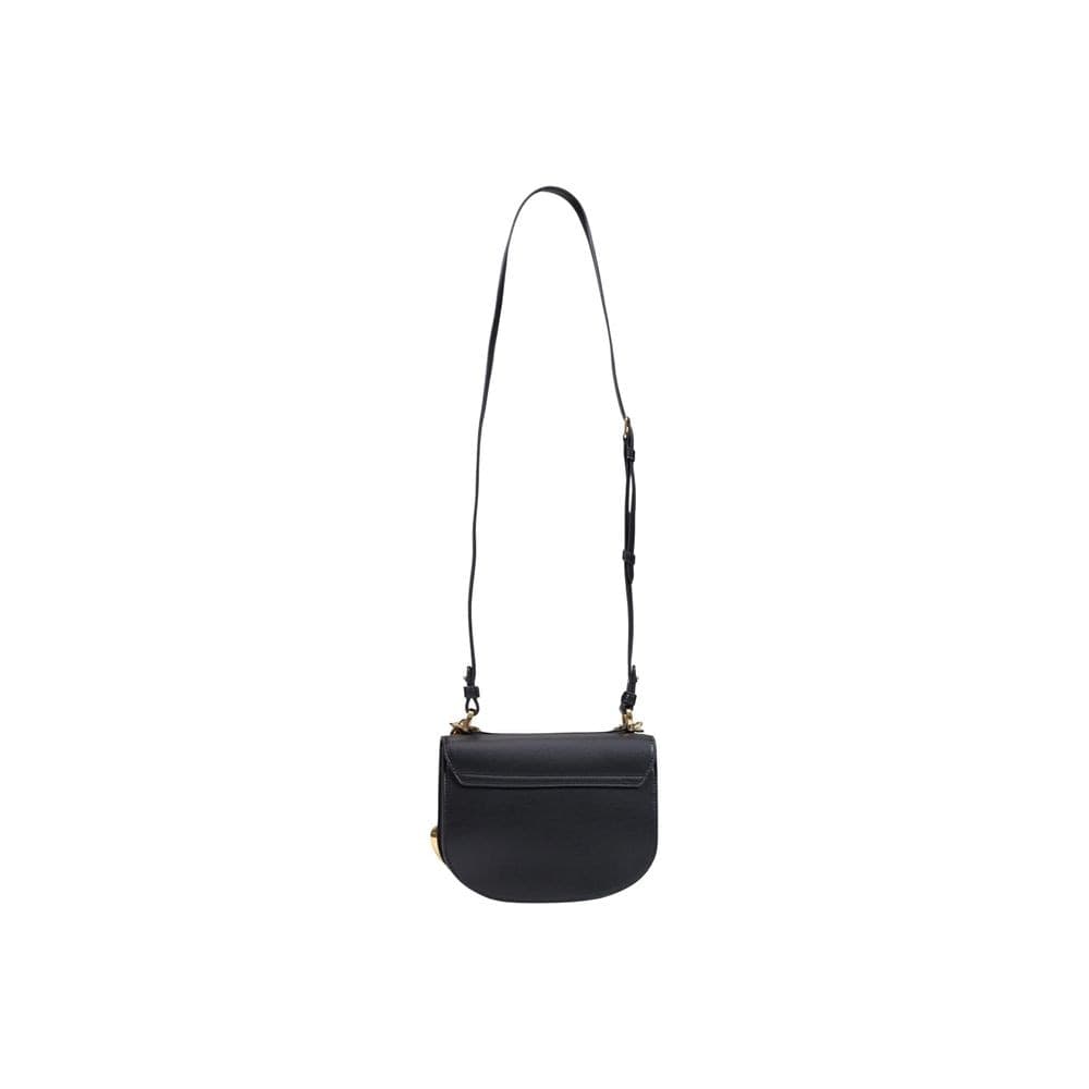 Black Polyester Handbag - 3