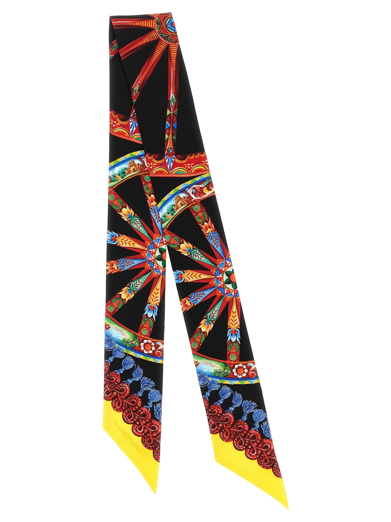 Multicolor Silk Foulard - 2
