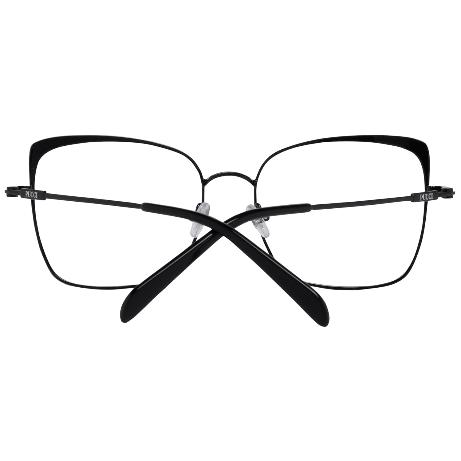 Black Metal Glasses (Frames) - 3