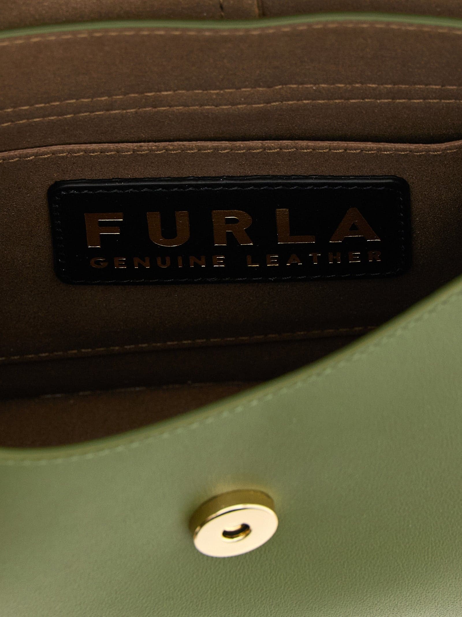 Bicolor Calfskin Shoulder Bag - 4