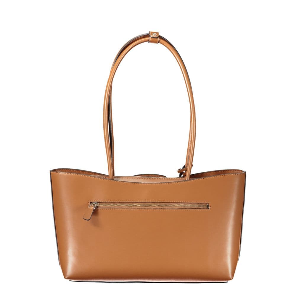 Marrone Poliuretano Women Handbag - 2