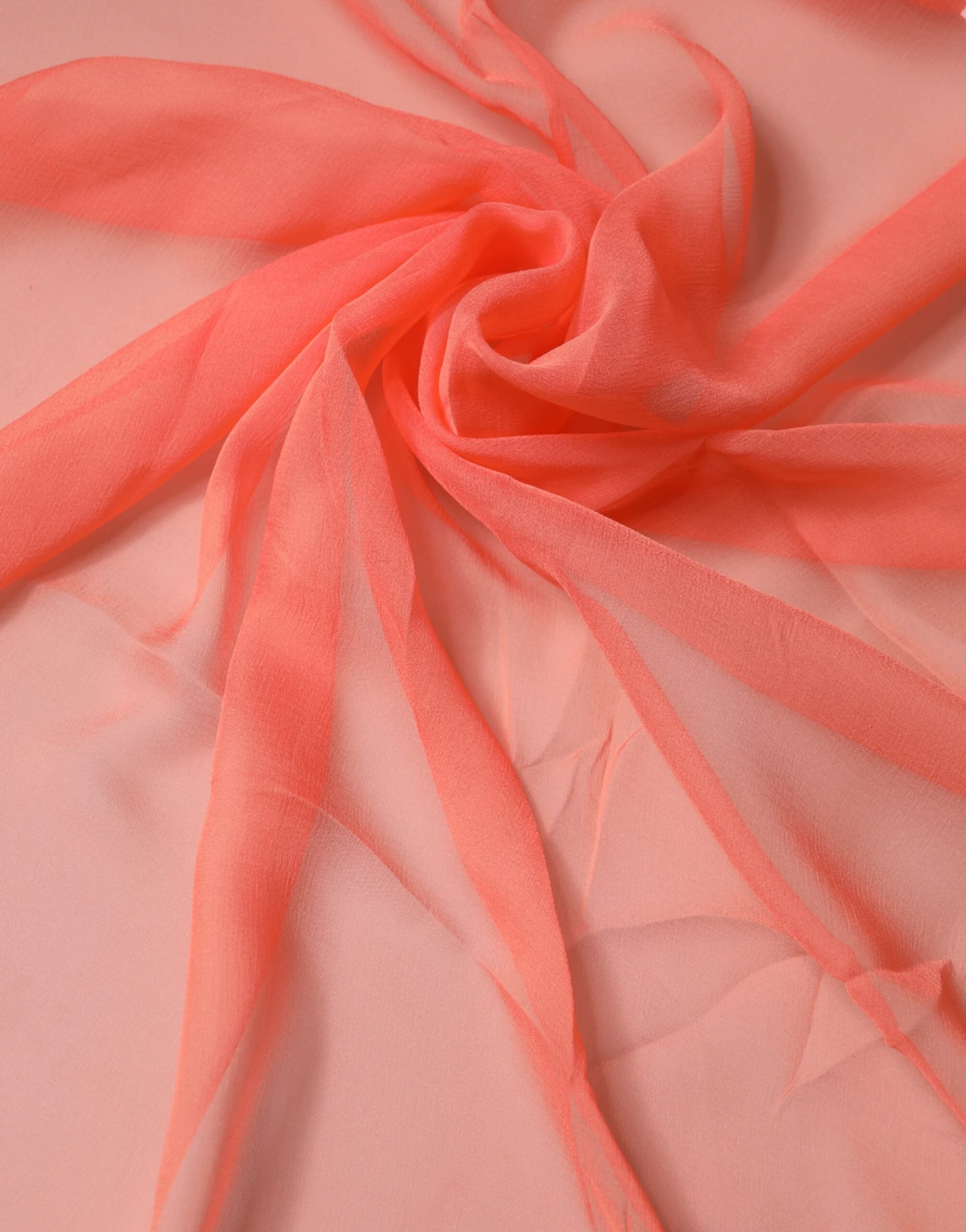 Orange Stole Silk Neck Wrap Shawl Men Scarf - 2