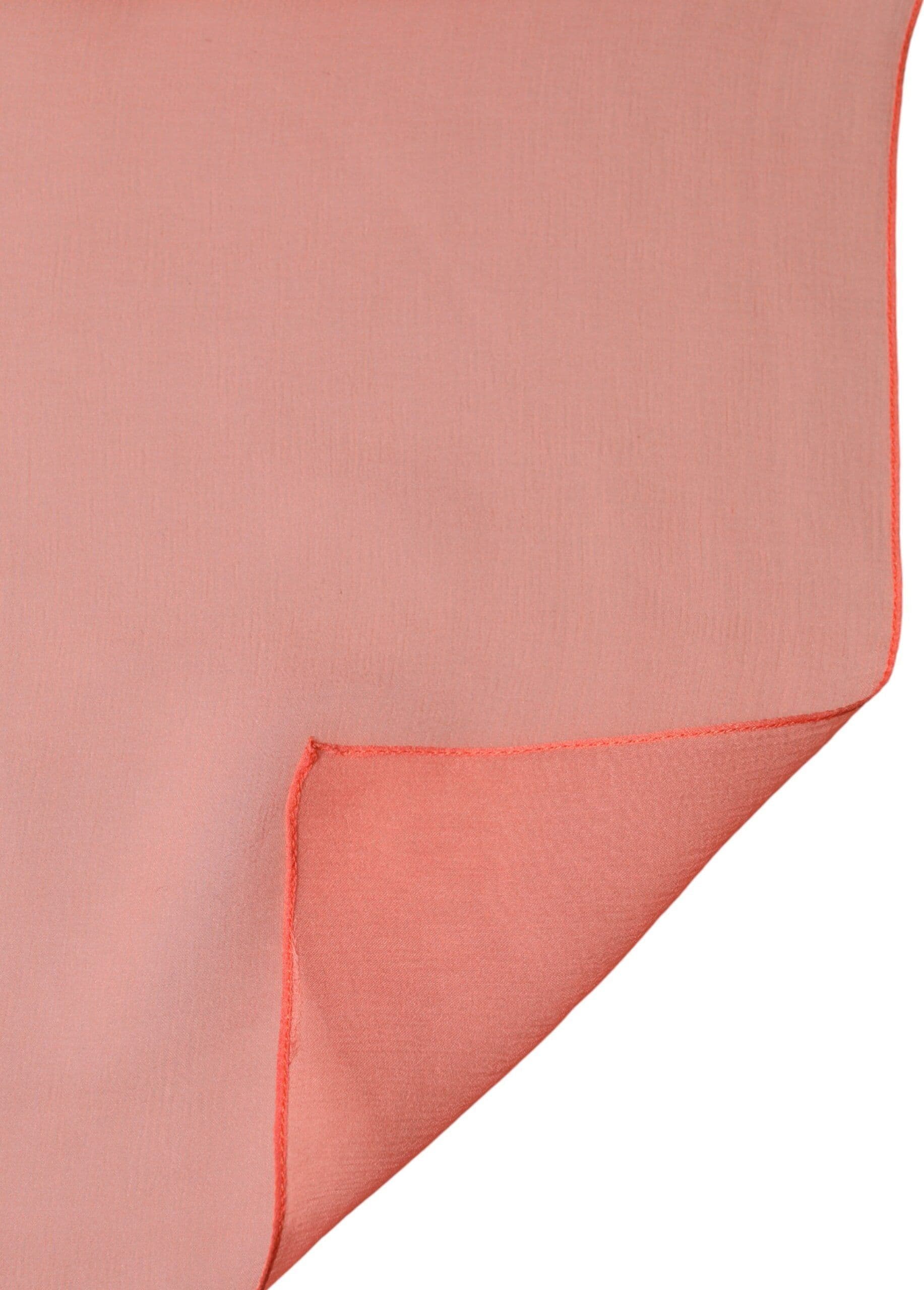Orange Stole Silk Neck Wrap Shawl Men Scarf - 3