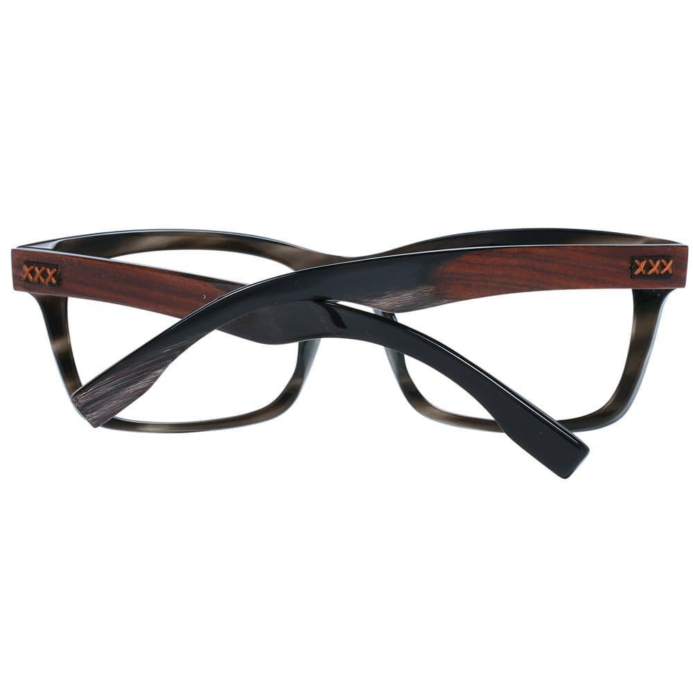 Gray Acetate, Wood & Horn Glasses (Frames) - 3
