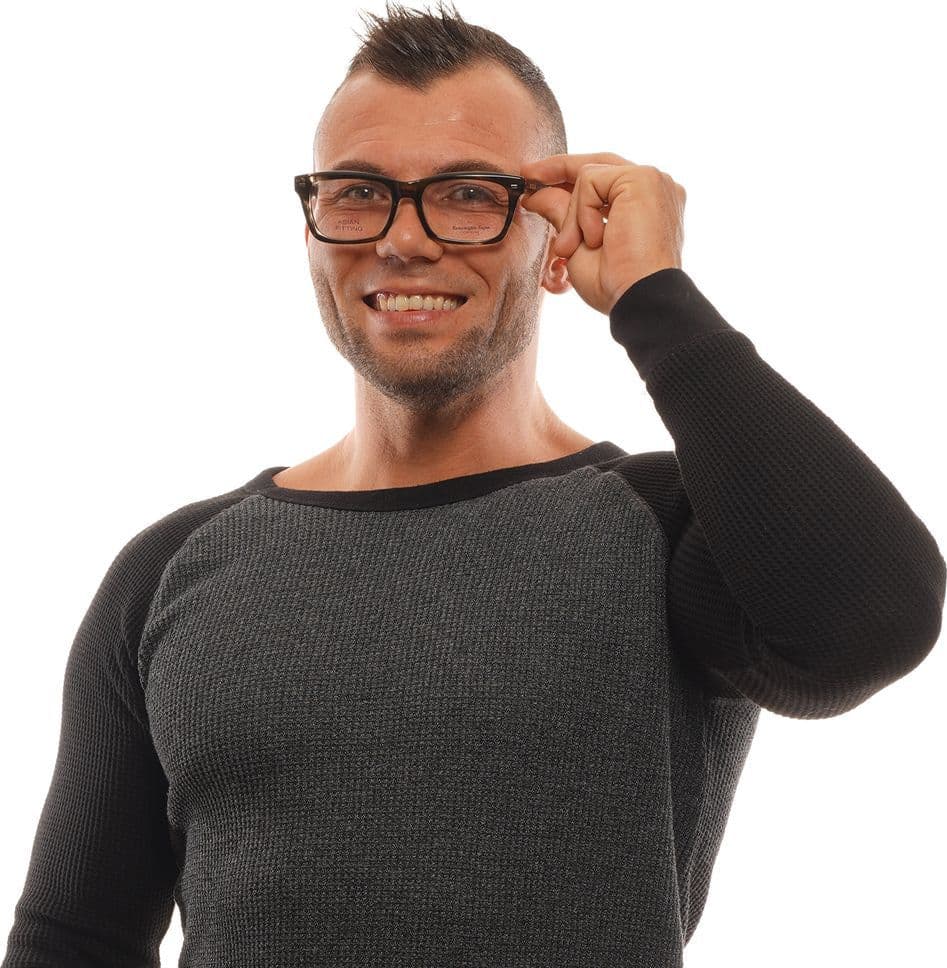 Gray Acetate, Wood & Horn Glasses (Frames) - 4