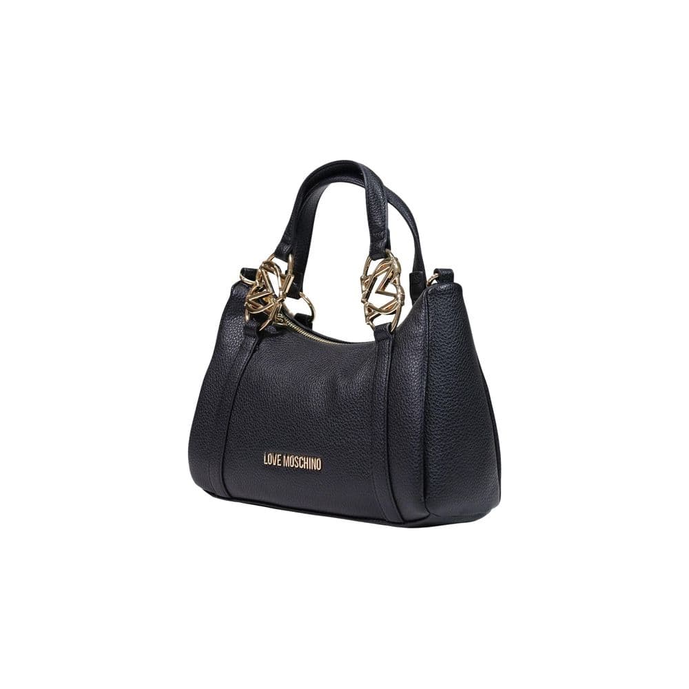 Black Polyethylene Handbag - 2