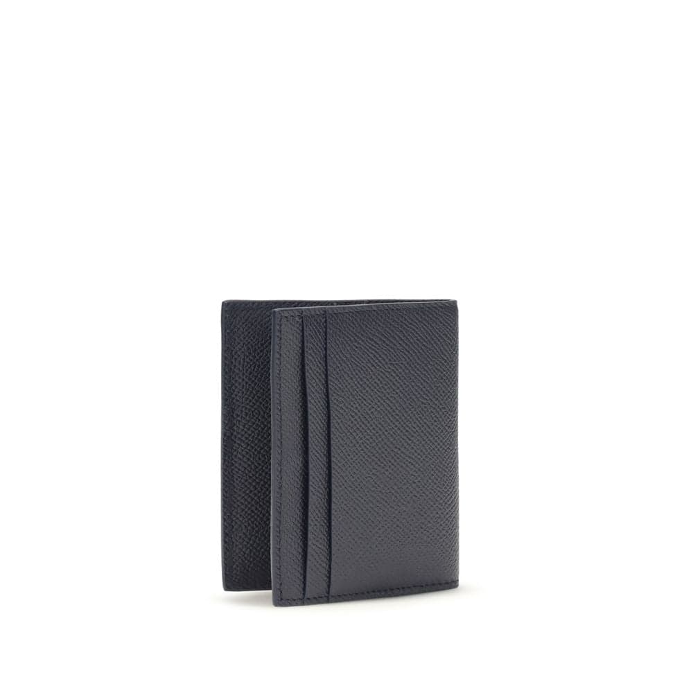 Blue Calf Leather Bos Taurus Wallet - 2