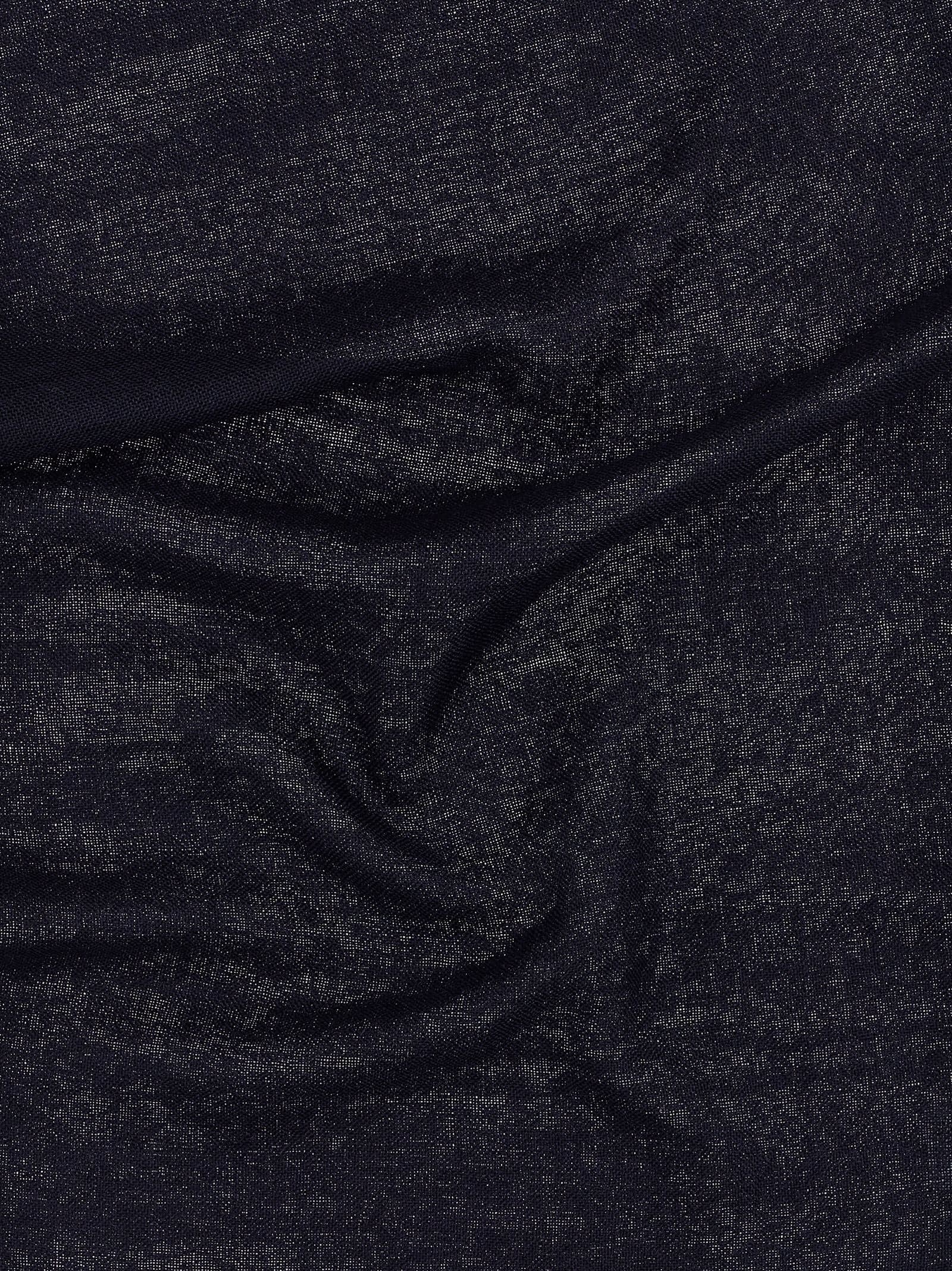 Blue Cashmere Scarf - 3