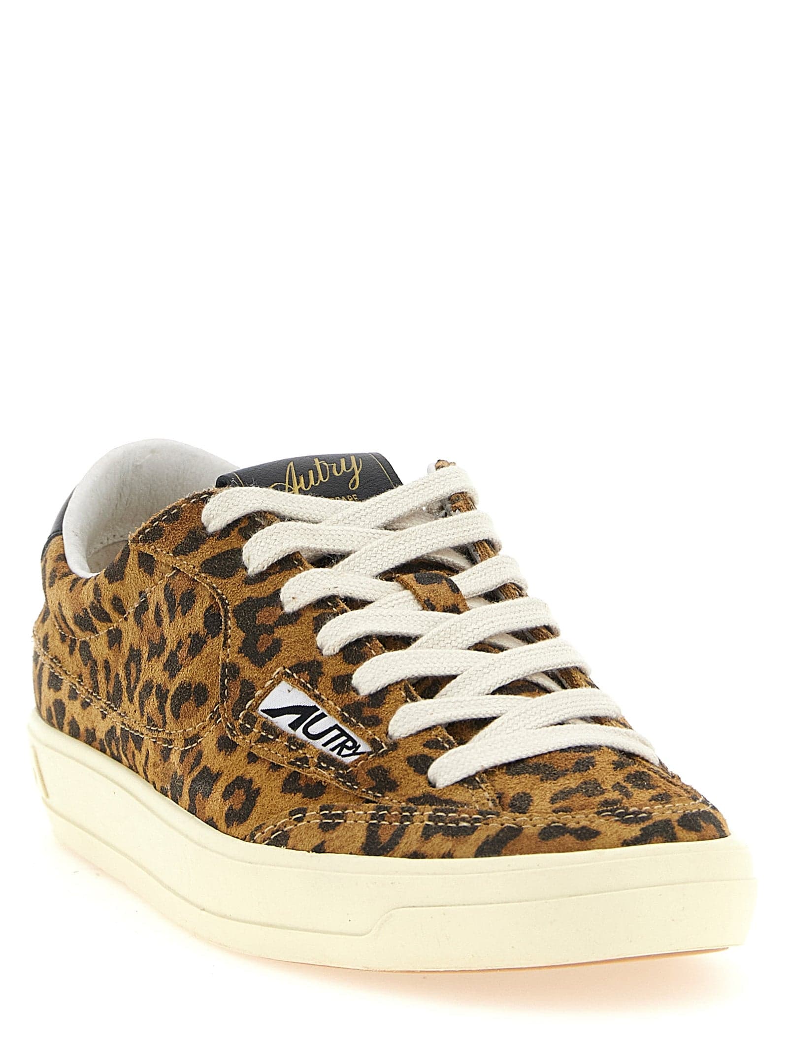 Brown Cowhide Low Top Sneakers - 2